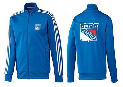 NHL New York Rangers Zip Jackets Blue-3 NHL New York Rangers Zip Jackets Blue-3
