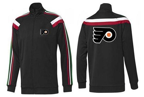 NHL Philadelphia Flyers Zip Jackets Black-1 NHL Philadelphia Flyers Zip Jackets Black-1