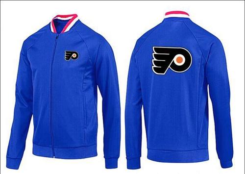 NHL Philadelphia Flyers Zip Jackets Blue-1 NHL Philadelphia Flyers Zip Jackets Blue-1