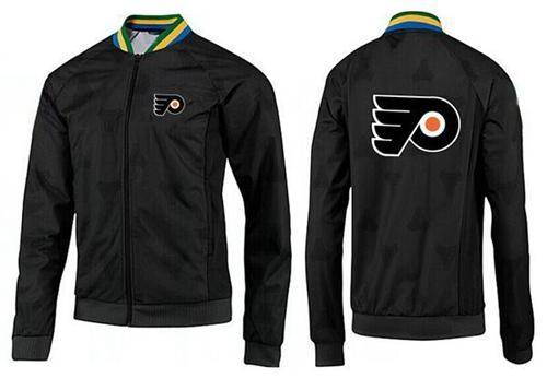 NHL Philadelphia Flyers Zip Jackets Black-2 NHL Philadelphia Flyers Zip Jackets Black-2