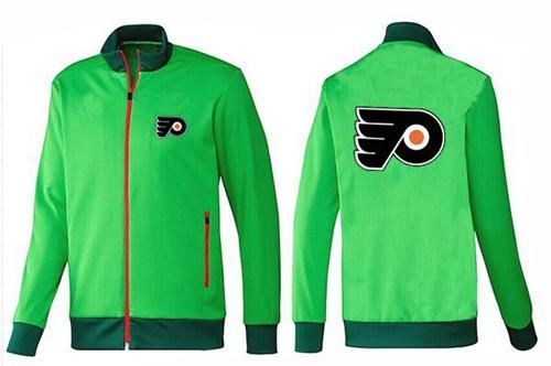 NHL Philadelphia Flyers Zip Jackets Green NHL Philadelphia Flyers Zip Jackets Green