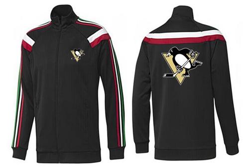 NHL Pittsburgh Penguins Zip Jackets Black-2 NHL Pittsburgh Penguins Zip Jackets Black-2
