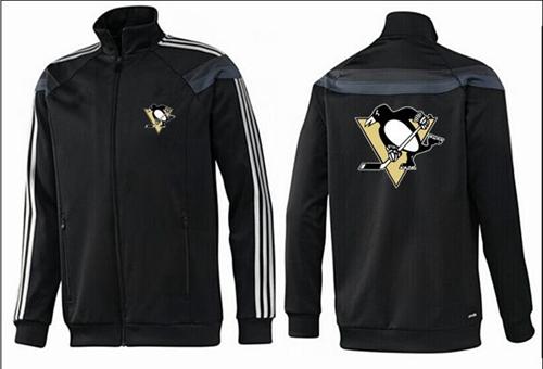 NHL Pittsburgh Penguins Zip Jackets Black-3 NHL Pittsburgh Penguins Zip Jackets Black-3