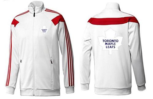 NHL Toronto Maple Leafs Zip Jackets White-2 NHL Toronto Maple Leafs Zip Jackets White-2