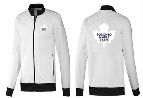NHL Toronto Maple Leafs Zip Jackets White-1 NHL Toronto Maple Leafs Zip Jackets White-1
