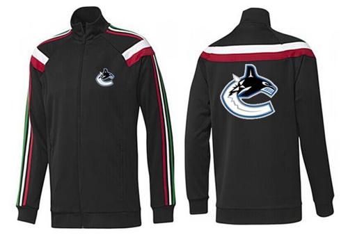 NHL Vancouver Canucks Zip Jackets Black-2 NHL Vancouver Canucks Zip Jackets Black-2