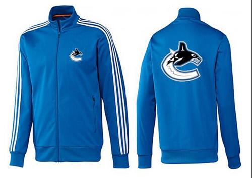 NHL Vancouver Canucks Zip Jackets Blue-2 NHL Vancouver Canucks Zip Jackets Blue-2