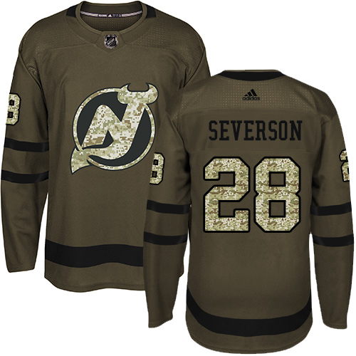 Adidas Devils #28 Damon Severson Green Salute to Service Stitched NHL Jersey Adidas Devils #28 Damon Severson Green Salute to Service Stitched NHL Jersey