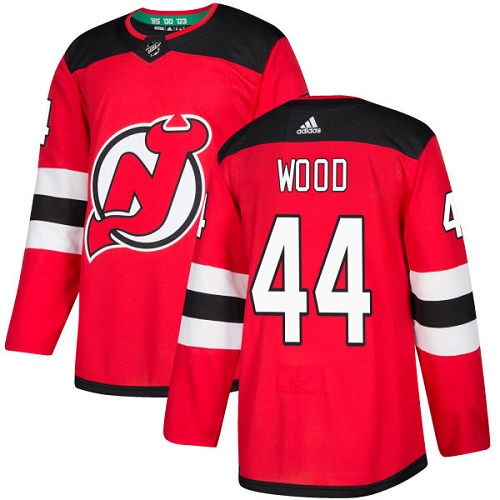 Adidas Devils #44 Miles Wood Red Home Authentic Stitched NHL Jersey Adidas Devils #44 Miles Wood Red Home Authentic Stitched NHL Jersey