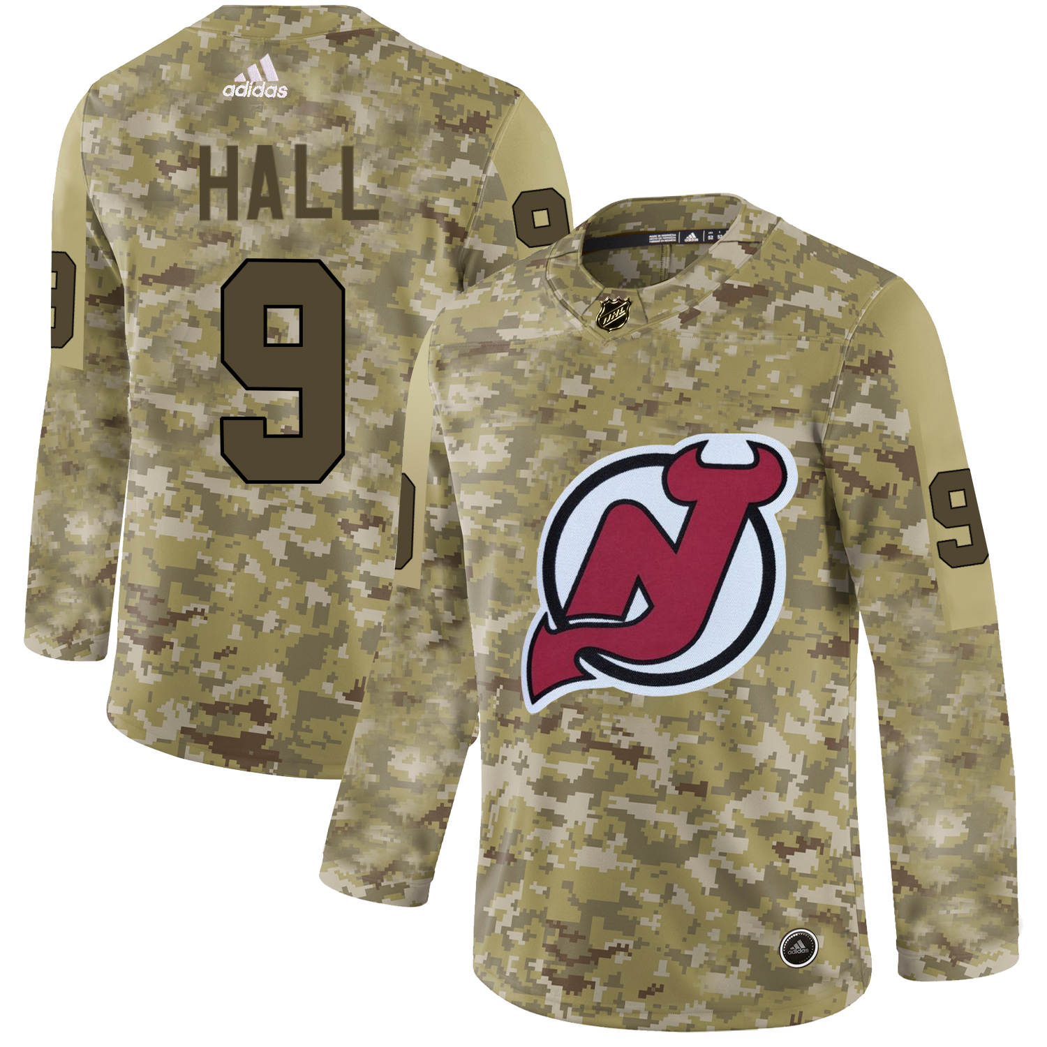 Adidas Devils #9 Taylor Hall Camo Authentic Stitched NHL Jersey Adidas Devils #9 Taylor Hall Camo Authentic Stitched NHL Jersey