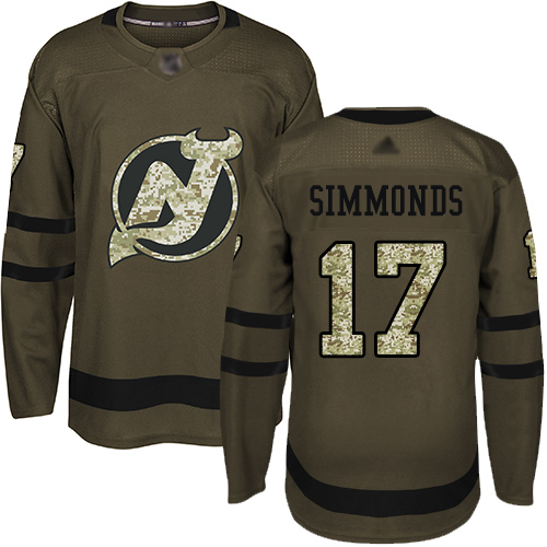 Adidas Devils #17 Wayne Simmonds Green Salute to Service Stitched NHL Jersey Adidas Devils #17 Wayne Simmonds Green Salute to Service Stitched NHL Jersey