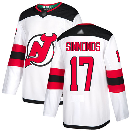 Adidas Devils #17 Wayne Simmonds White Road Authentic Stitched NHL Jersey Adidas Devils #17 Wayne Simmonds White Road Authentic Stitched NHL Jersey
