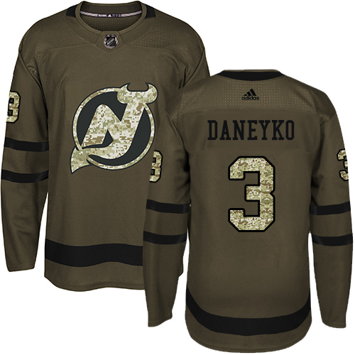 Adidas Devils #3 Ken Daneyko Green Salute to Service Stitched NHL Jersey Adidas Devils #3 Ken Daneyko Green Salute to Service Stitched NHL Jersey