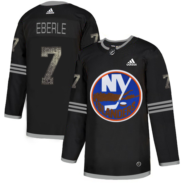 Adidas Islanders #7 Jordan Eberle Black Authentic Classic Stitched NHL Jersey Adidas Islanders #7 Jordan Eberle Black Authentic Classic Stitched NHL Jersey