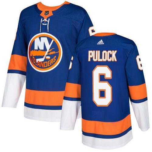 Adidas Islanders #6 Ryan Pulock Royal Blue Home Authentic Stitched NHL Jersey Adidas Islanders #6 Ryan Pulock Royal Blue Home Authentic Stitched NHL Jersey