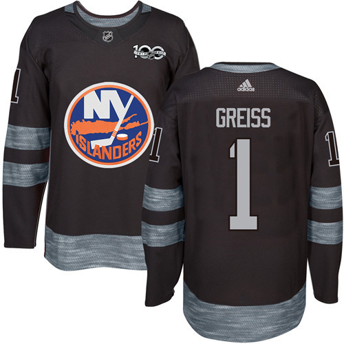 Adidas Islanders #1 Thomas Greiss Black 1917-2017 100th Anniversary Stitched NHL Jersey Adidas Islanders #1 Thomas Greiss Black 1917-2017 100th Anniversary Stitched NHL Jersey
