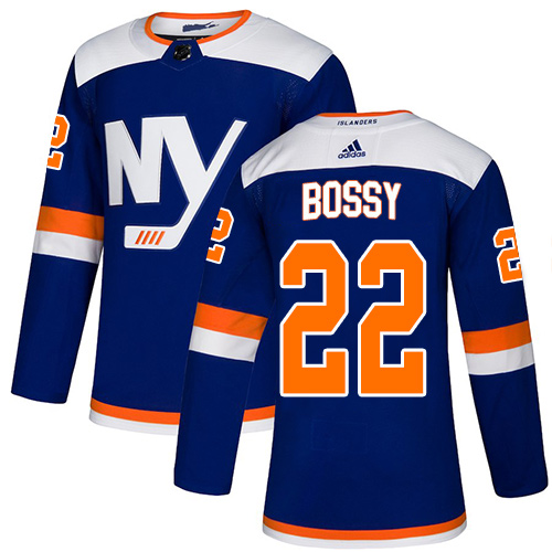 Adidas Islanders #22 Mike Bossy Blue Authentic Alternate Stitched NHL Jersey Adidas Islanders #22 Mike Bossy Blue Authentic Alternate Stitched NHL Jersey