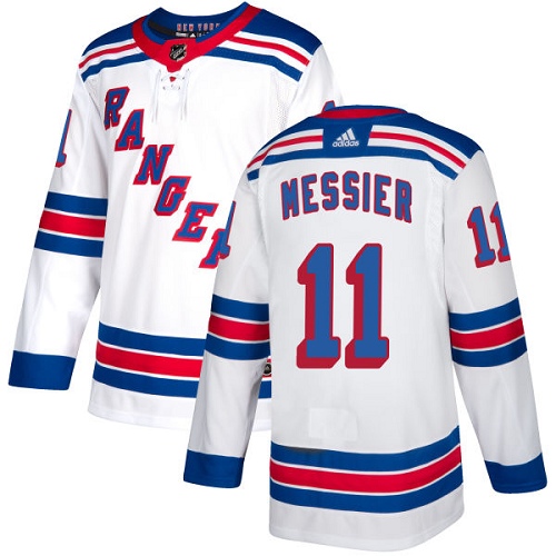Adidas Rangers #11 Mark Messier White Road Authentic Stitched NHL Jersey Adidas Rangers #11 Mark Messier White Road Authentic Stitched NHL Jersey