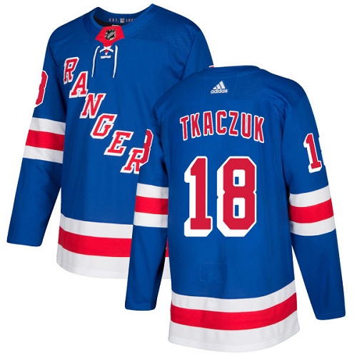 Adidas Rangers #18 Walt Tkaczuk Royal Blue Home Authentic Stitched NHL Jersey Adidas Rangers #18 Walt Tkaczuk Royal Blue Home Authentic Stitched NHL Jersey