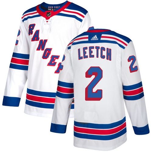 Adidas Rangers #2 Brian Leetch White Away Authentic Stitched NHL Jersey Adidas Rangers #2 Brian Leetch White Away Authentic Stitched NHL Jersey