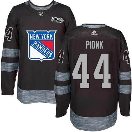 Adidas Rangers #44 Neal Pionk Black 1917-2017 100th Anniversary Stitched NHL Jersey Adidas Rangers #44 Neal Pionk Black 1917-2017 100th Anniversary Stitched NHL Jersey