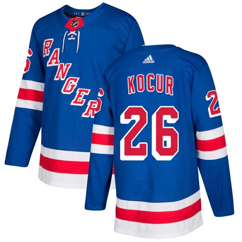 Adidas Rangers #26 Joe Kocur Royal Blue Home Authentic Stitched NHL Jersey Adidas Rangers #26 Joe Kocur Royal Blue Home Authentic Stitched NHL Jersey