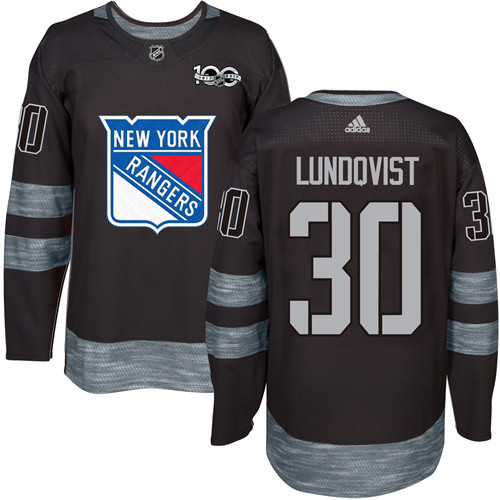 Adidas Rangers #30 Henrik Lundqvist Black 1917-2017 100th Anniversary Stitched NHL Jersey Adidas Rangers #30 Henrik Lundqvist Black 1917-2017 100th Anniversary Stitched NHL Jersey