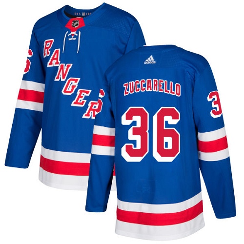 Adidas Rangers #36 Mats Zuccarello Royal Blue Home Authentic Stitched NHL Jersey Adidas Rangers #36 Mats Zuccarello Royal Blue Home Authentic Stitched NHL Jersey