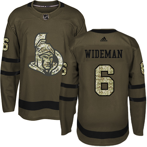 Adidas Senators #6 Chris Wideman Green Salute to Service Stitched NHL Jersey Adidas Senators #6 Chris Wideman Green Salute to Service Stitched NHL Jersey