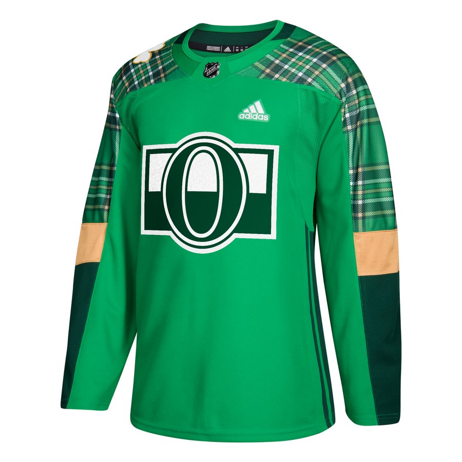 Adidas Senators Blank adidas Green St. Patrick's Day Authentic Practice Stitched NHL Jersey Adidas Senators Blank adidas Green St. Patrick's Day Authentic Practice Stitched NHL Jersey