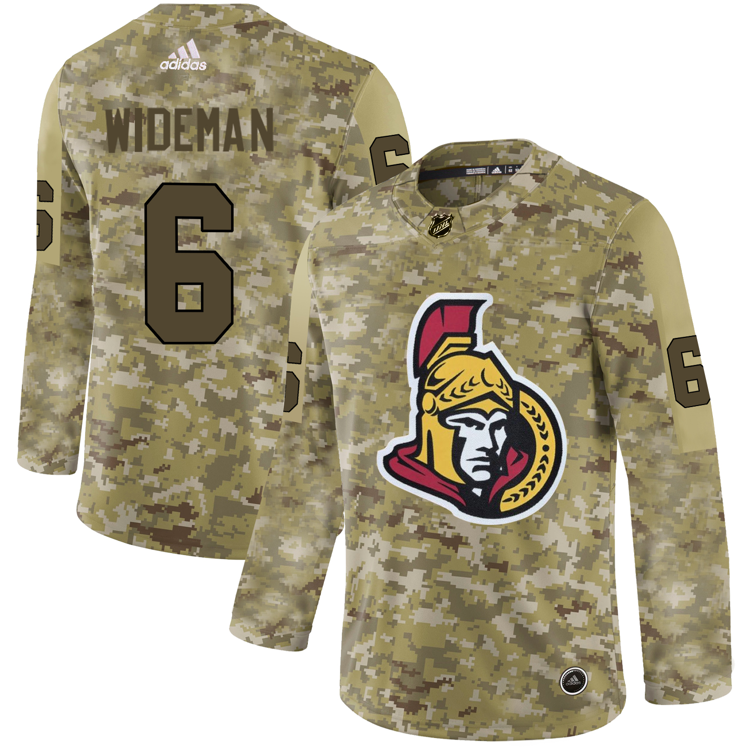 Adidas Senators #6 Chris Wideman Camo Authentic Stitched NHL Jersey Adidas Senators #6 Chris Wideman Camo Authentic Stitched NHL Jersey