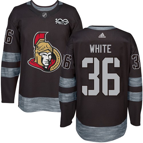 Adidas Senators #36 Colin White Black 1917-2017 100th Anniversary Stitched NHL Jersey Adidas Senators #36 Colin White Black 1917-2017 100th Anniversary Stitched NHL Jersey