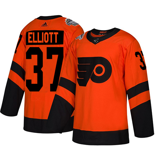 Adidas Flyers #37 Brian Elliott Orange Authentic 2019 Stadium Series Stitched NHL Jersey Adidas Flyers #37 Brian Elliott Orange Authentic 2019 Stadium Series Stitched NHL Jersey