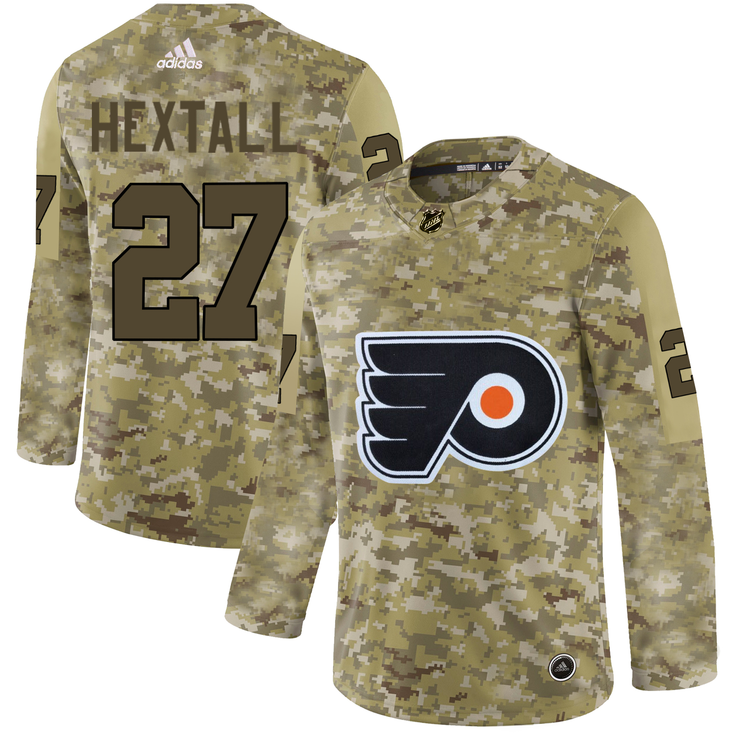 Adidas Flyers #27 Ron Hextall Camo Authentic Stitched NHL Jersey Adidas Flyers #27 Ron Hextall Camo Authentic Stitched NHL Jersey