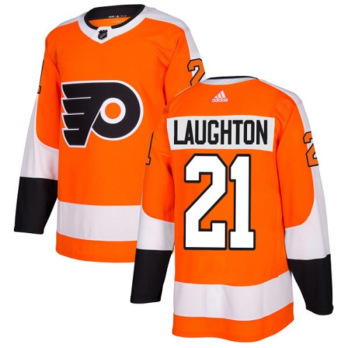 Adidas Flyers #21 Scott Laughton Orange Home Authentic Stitched NHL Jersey Adidas Flyers #21 Scott Laughton Orange Home Authentic Stitched NHL Jersey