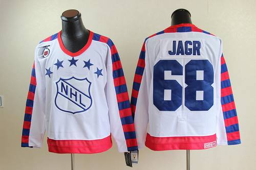 Flyers #68 Jaromir Jagr White All Star CCM Throwback 75TH Stitched NHL Jersey Flyers #68 Jaromir Jagr White All Star CCM Throwback 75TH Stitched NHL Jersey