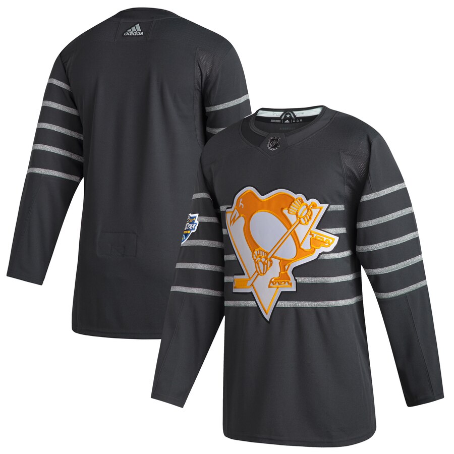 Men's Pittsburgh Penguins Adidas Gray 2020 NHL All-Star Game Authentic Jersey
