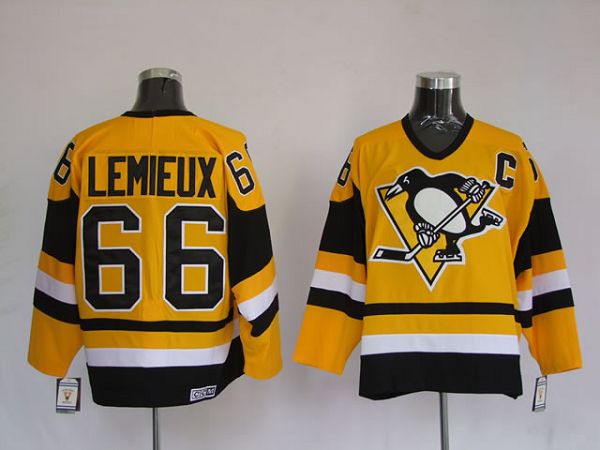 Penguins #66 Mario Lemieux Stitched Yellow Mitchell&Ness NHL Jersey Penguins #66 Mario Lemieux Stitched Yellow Mitchell&Ness NHL Jersey