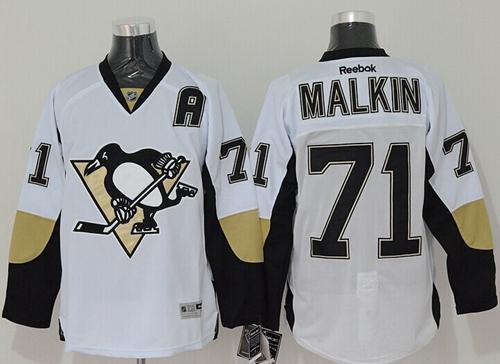 Penguins #71 Evgeni Malkin White Stitched NHL Jersey Penguins #71 Evgeni Malkin White Stitched NHL Jersey