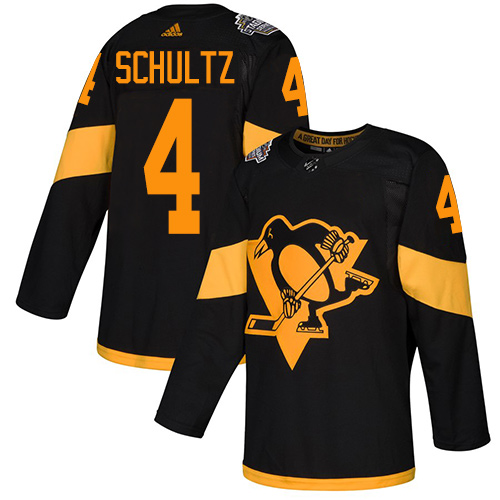 Adidas Penguins #4 Justin Schultz Black Authentic 2019 Stadium Series Stitched NHL Jersey Adidas Penguins #4 Justin Schultz Black Authentic 2019 Stadium Series Stitched NHL Jersey