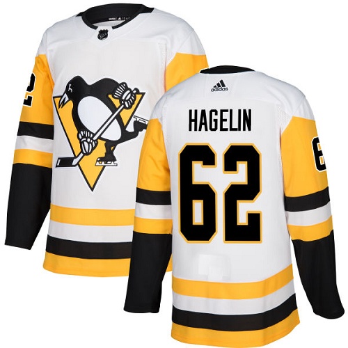 Adidas Penguins #62 Carl Hagelin White Road Authentic Stitched NHL Jersey Adidas Penguins #62 Carl Hagelin White Road Authentic Stitched NHL Jersey