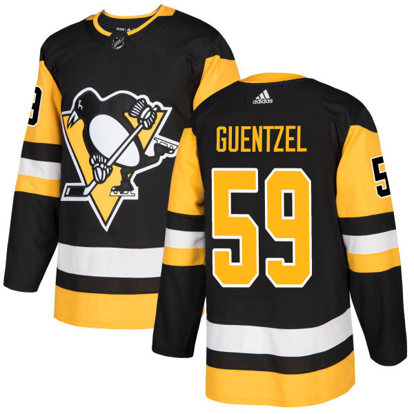 Adidas Penguins #59 Jake Guentzel Black Home Authentic Stitched NHL Jersey Adidas Penguins #59 Jake Guentzel Black Home Authentic Stitched NHL Jersey