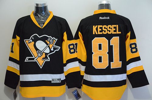 Penguins #81 Phil Kessel Black Alternate Stitched NHL Jersey Penguins #81 Phil Kessel Black Alternate Stitched NHL Jersey