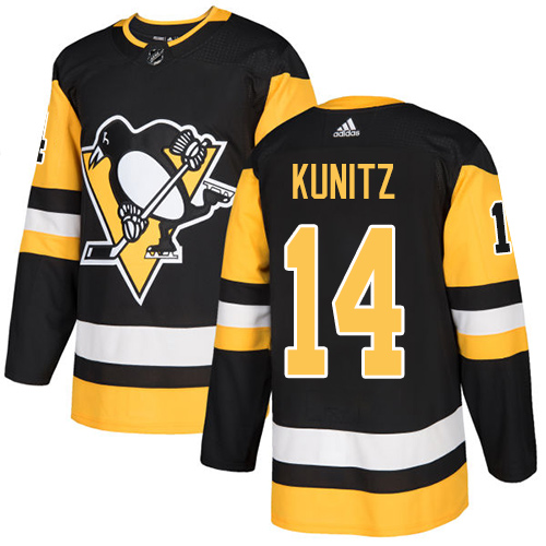 Adidas Penguins #14 Chris Kunitz Black Home Authentic Stitched NHL Jersey Adidas Penguins #14 Chris Kunitz Black Home Authentic Stitched NHL Jersey