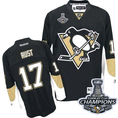 Penguins #17 Bryan Rust Black Home 2017 Stanley Cup Finals Champions Stitched NHL Jersey Penguins #17 Bryan Rust Black Home 2017 Stanley Cup Finals Champions Stitched NHL Jersey
