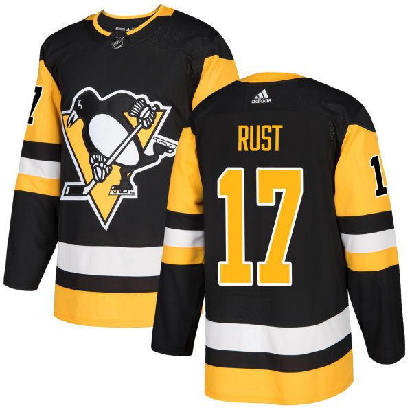 Adidas Penguins #17 Bryan Rust Black Home Authentic Stitched NHL Jersey Adidas Penguins #17 Bryan Rust Black Home Authentic Stitched NHL Jersey