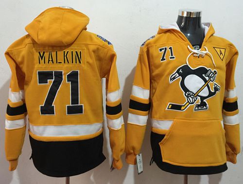 Penguins #71 Evgeni Malkin Gold Sawyer Hooded Sweatshirt 2017 Stadium Series Stitched NHL Jersey Penguins #71 Evgeni Malkin Gold Sawyer Hooded Sweatshirt 2017 Stadium Series Stitched NHL Jersey