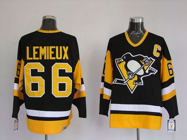 Penguins #66 Mario Lemieux Stitched Black Mitchell&Ness NHL Jersey Penguins #66 Mario Lemieux Stitched Black Mitchell&Ness NHL Jersey