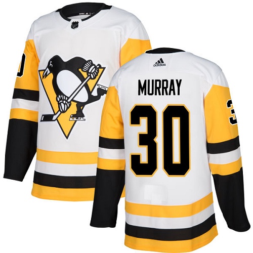 Adidas Penguins #30 Matt Murray White Road Authentic Stitched NHL Jersey Adidas Penguins #30 Matt Murray White Road Authentic Stitched NHL Jersey