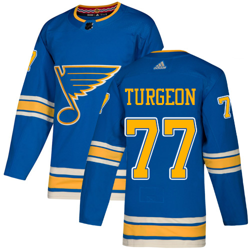 Adidas Blues #77 Pierre Turgeon Light Blue Alternate Authentic Stitched NHL Jersey Adidas Blues #77 Pierre Turgeon Light Blue Alternate Authentic Stitched NHL Jersey